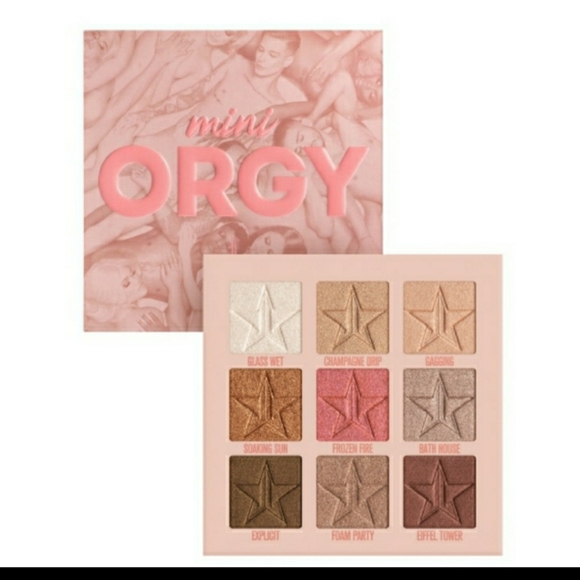 HP SOLD Jeffree Star MINI Orgy Palette - Picture 4 of 9